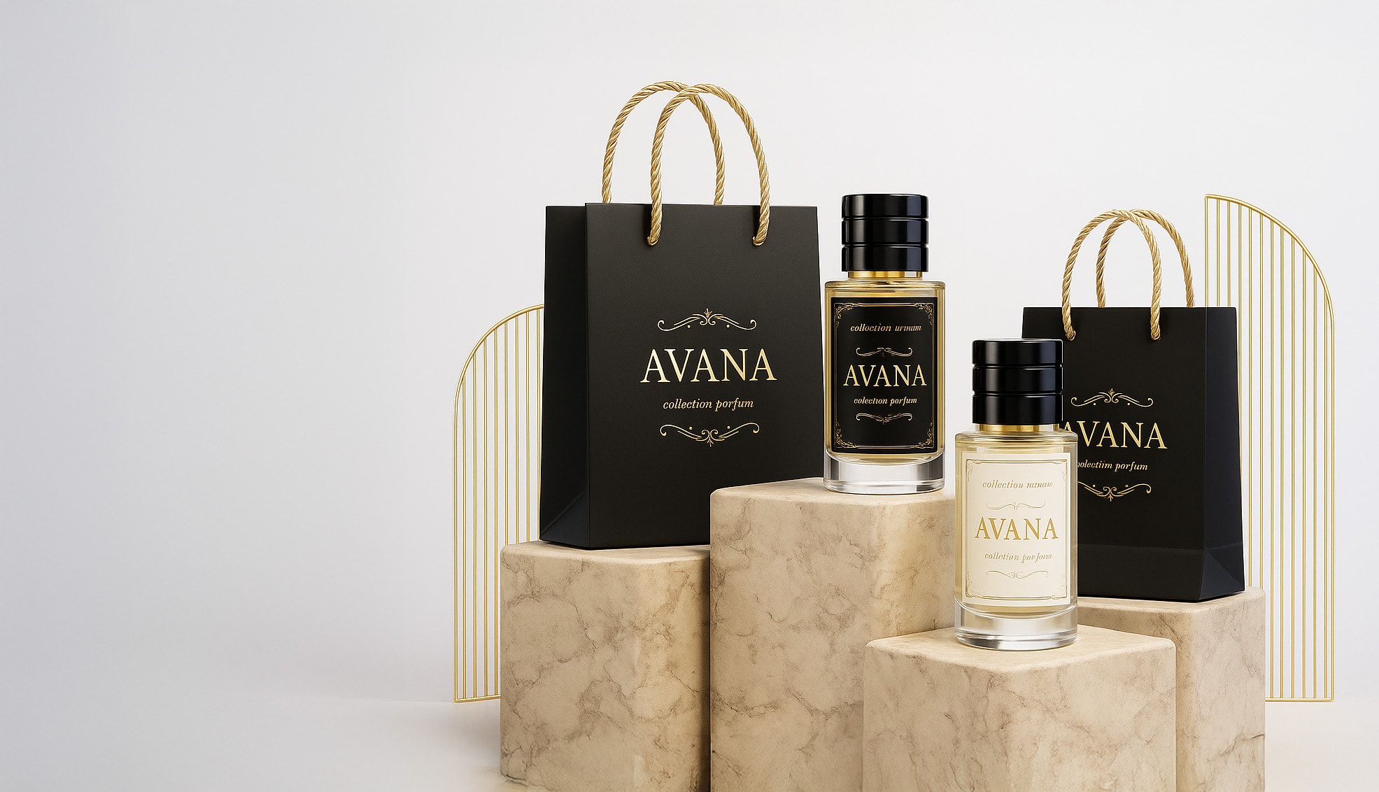 AVANA PARFUM premium collection with elegant packaging